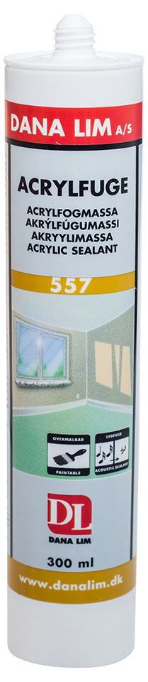 Dana Lim 557 - Akrylfugemasse - Grå 300 ml