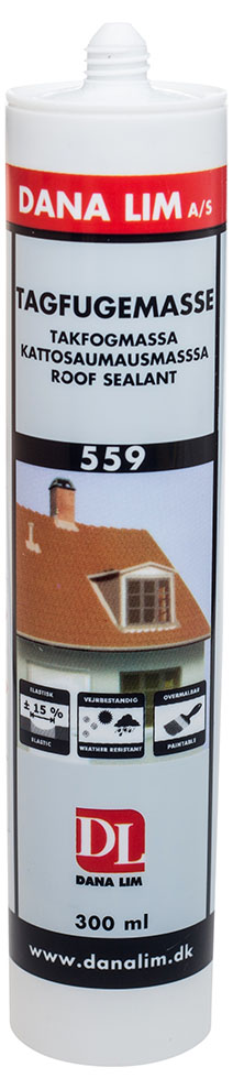 Dana Lim 559 - Tagfugemasse - Transparent 300ml