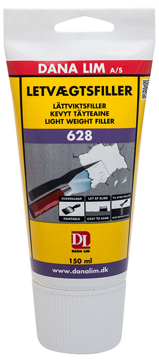 Dana Lim Letvægtsfiller 628 Hvid - 150ml