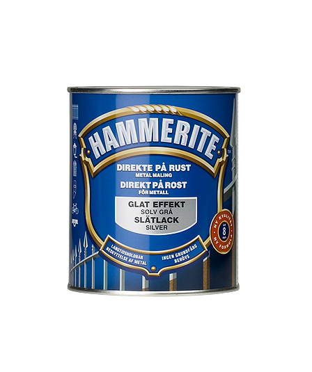 Hammerite Metalmaling Glat-effekt Sølv - 750mm