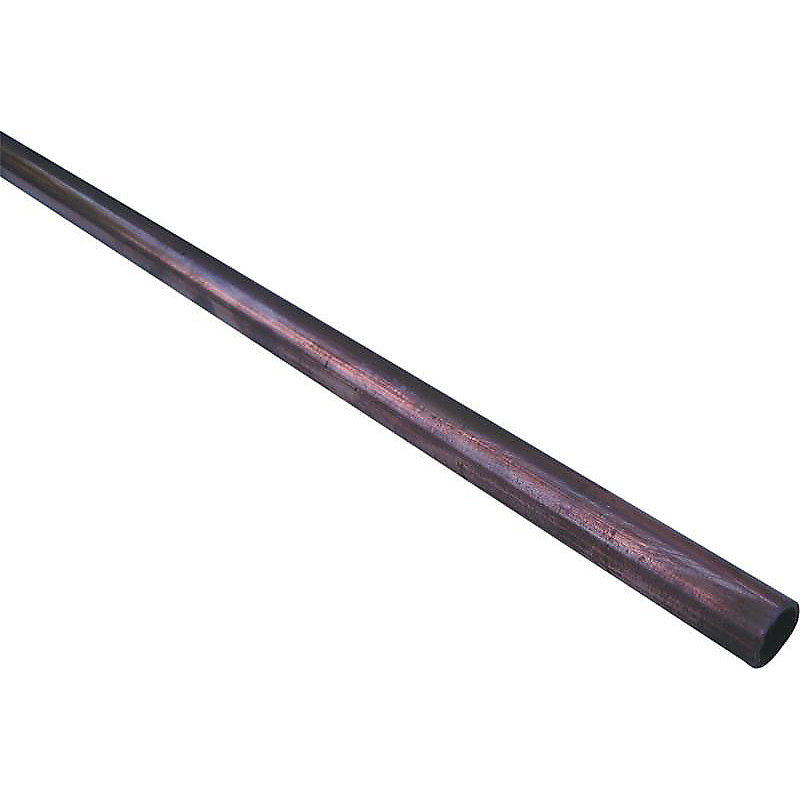 Kobberrør blød 10 mm. - 1 m.