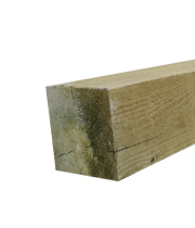 Trykimprægnerede stolper