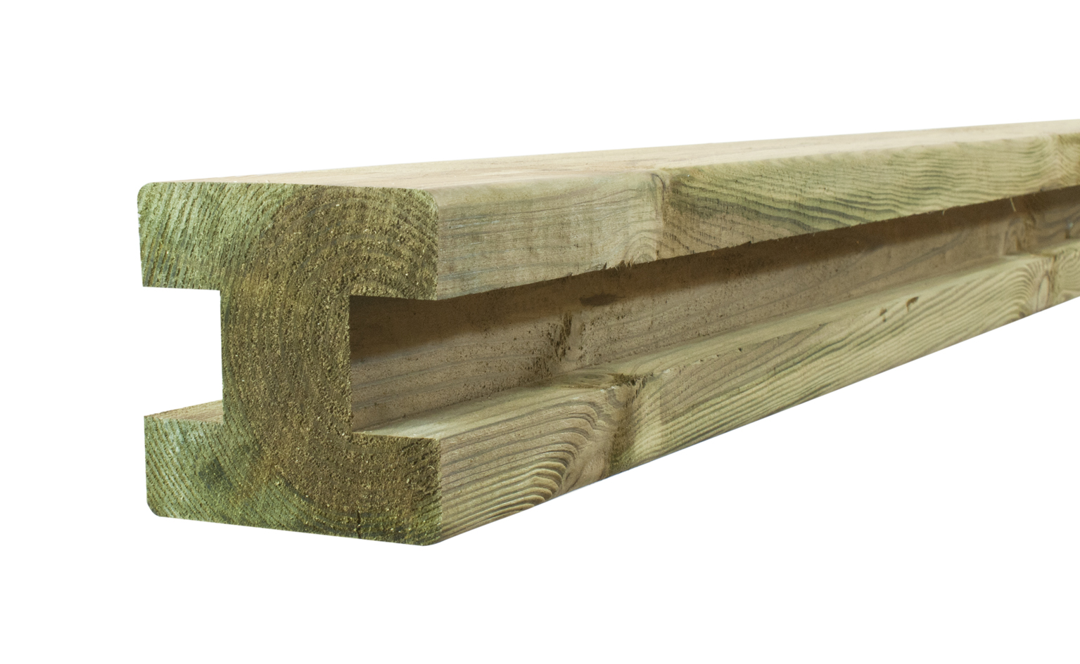 FT 2651 H-Stolpe - 90x90x2700mm - Systemhegn 