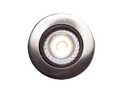 Nordlux Mixit Pro - Indbygningsspot- Børstet stål