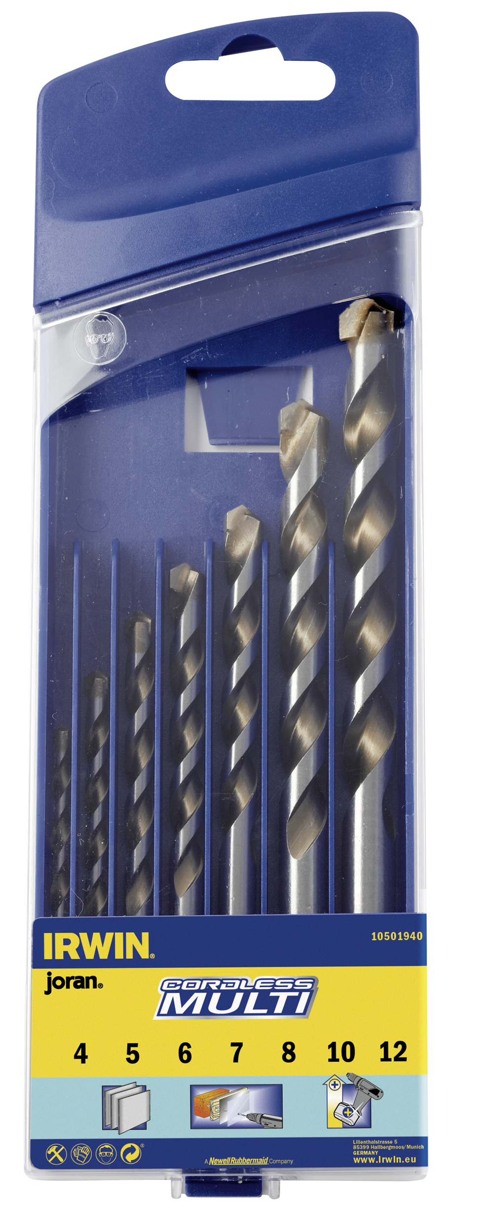 IRWIN Universalborsæt 5 stk.