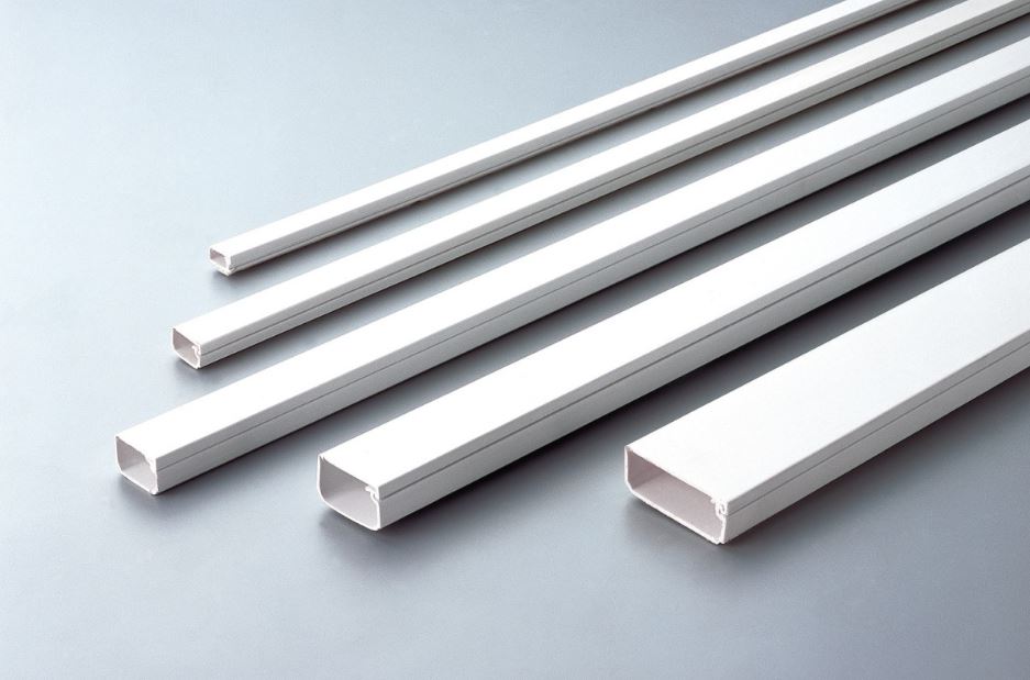 Plasfix Kabelkanal Hvid 2 m - 12x7mm