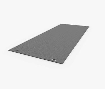 Køreplade koksgrå - 300x110x08cm