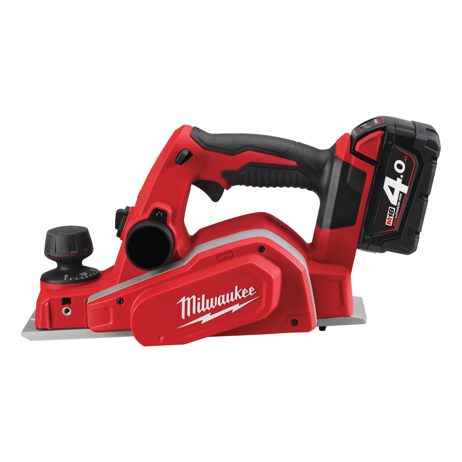 Milwaukee M18 Batteridrevet Høvl - 18V BP-0 Solo