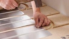 Novopan Alu Varmefordelingsplade - 280x1150x0,45mm