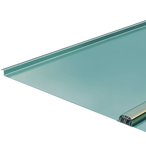 Plastmo  SunGlaze Tagplade røgfarvet - 58,5x420cm