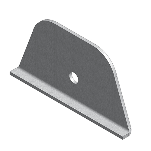 Plastmo Endeprop for SunGlaze tagplader - 4mm