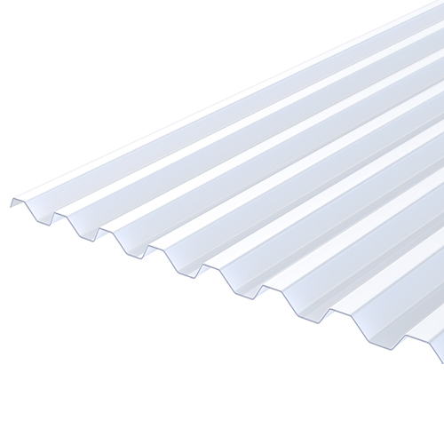 Plastmo JumboLite – Klare Trapezplader – 106x300 cm