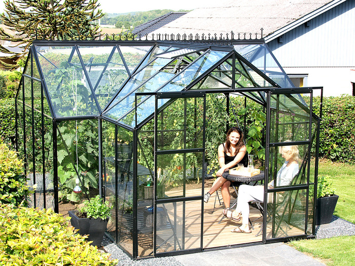 Vitavia Sirius 13000 - 13 m² Orangeri Med Sokkel 