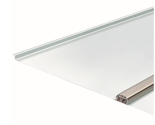 Plastmo SunGlaze Tagplade klar - 58,5x300cm