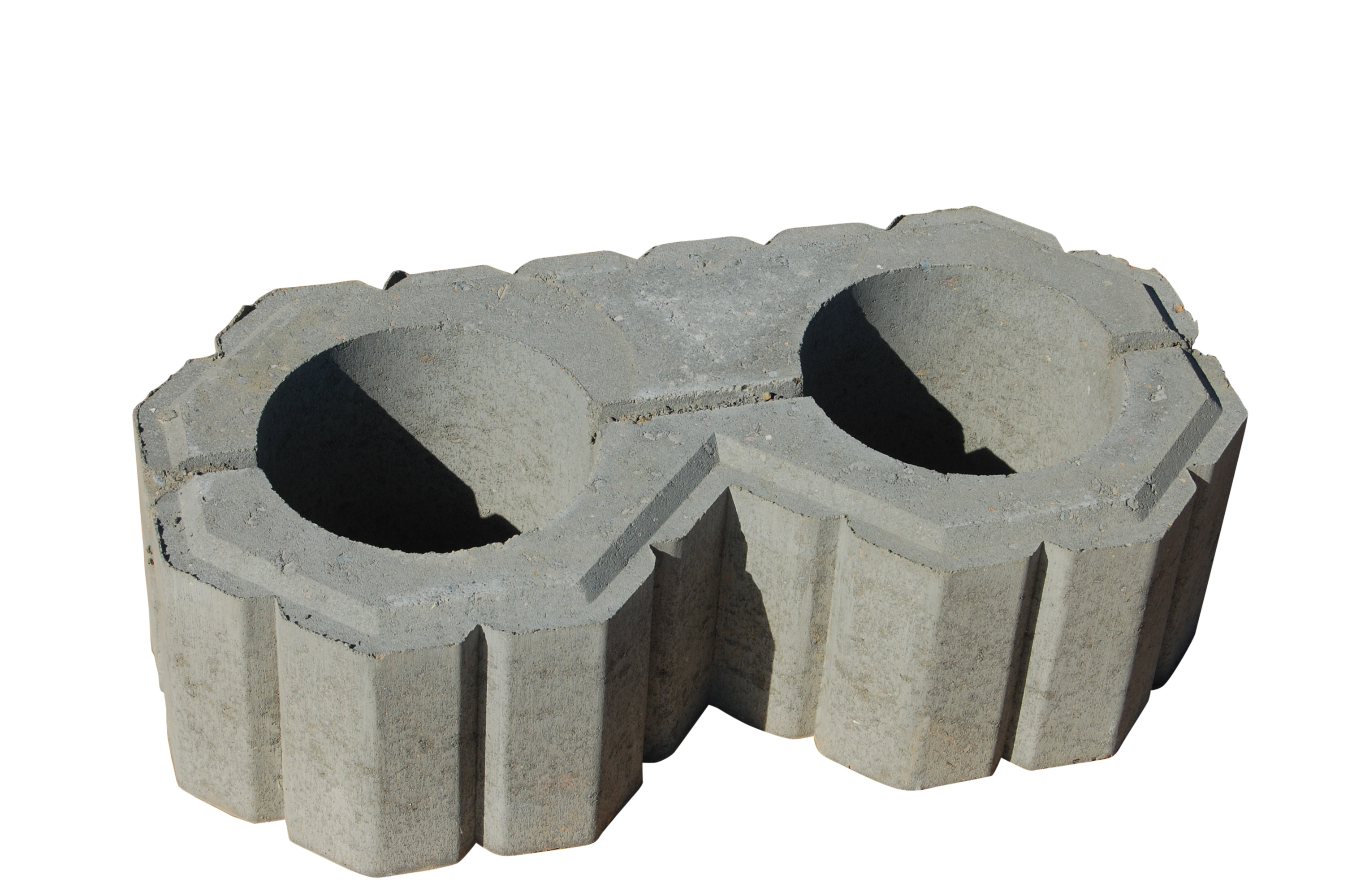 RBR Plantesten Super 8 Grå - 50x25x15cm