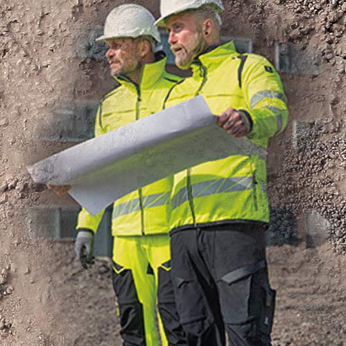 High Visibility Arbejdstøj til byggepladsen