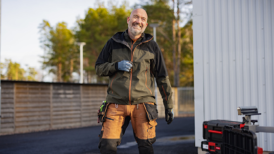 Blåkläder workwear jakke og arbejdsbukser