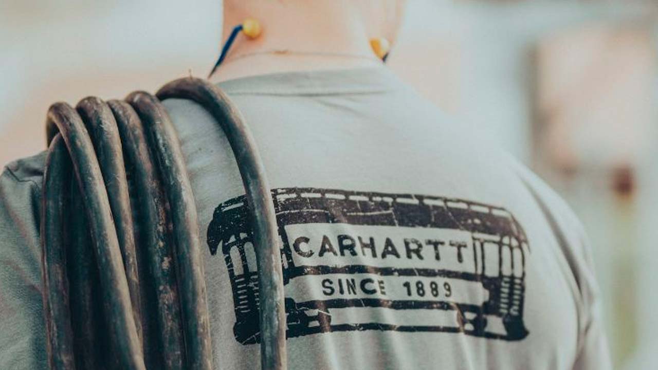 Carhart t-shirt med tryk