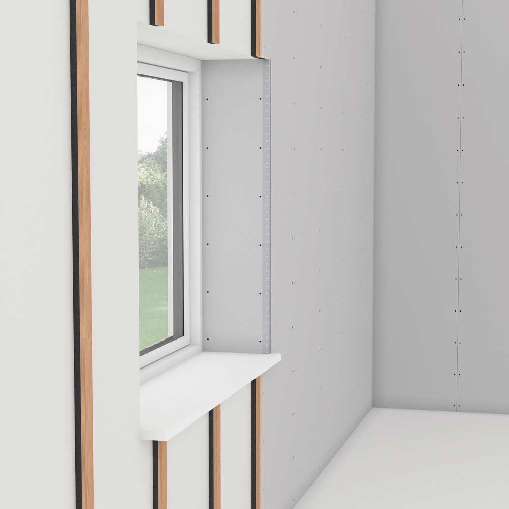 Isolering af vægge med varmvæg