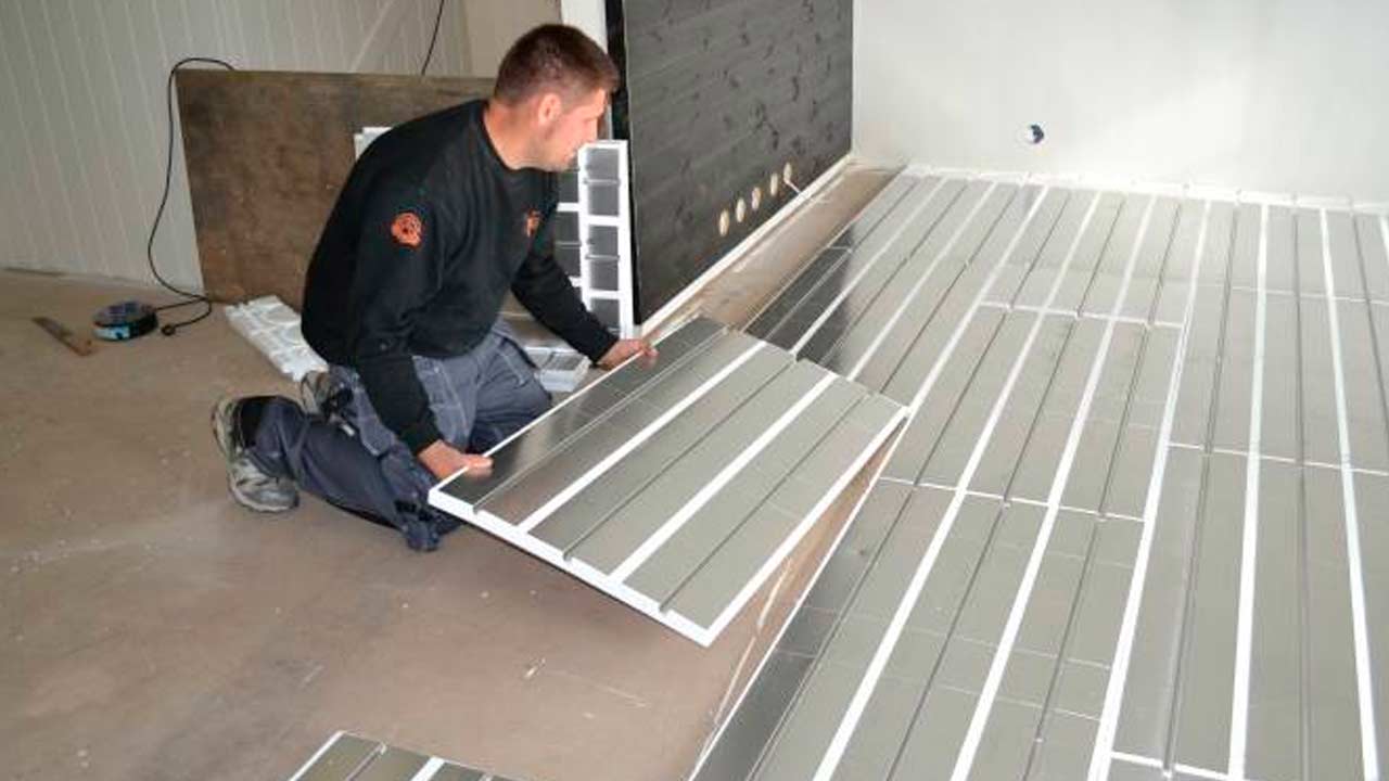 Installation af BEWI Jackon gulvevvarmeplader