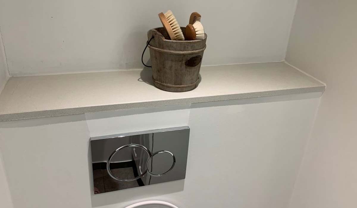 Polysan plader kan også bruges til toilet, bad og bryggers