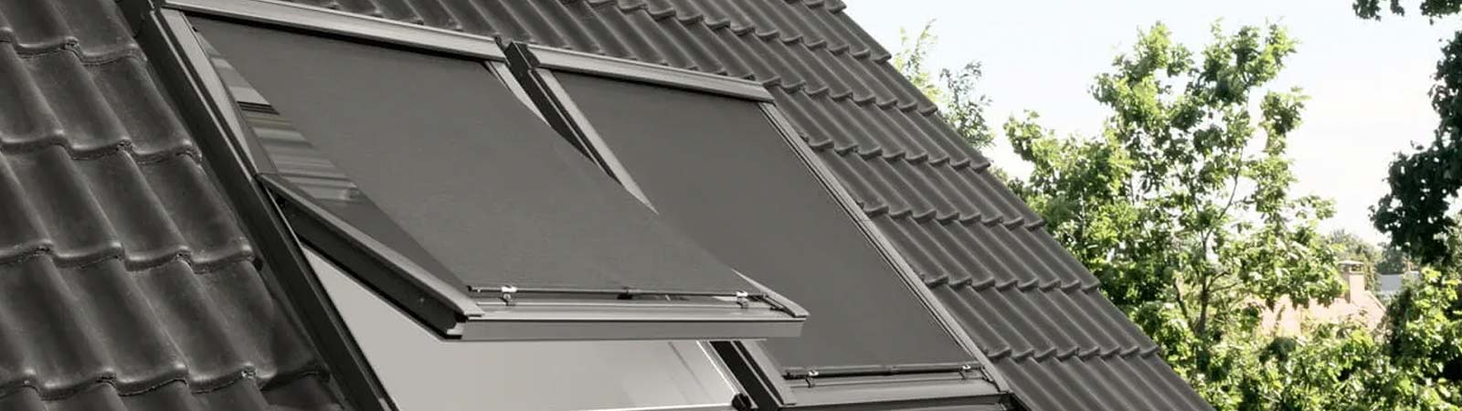 Solafskærmning med solgardiner fra Velux