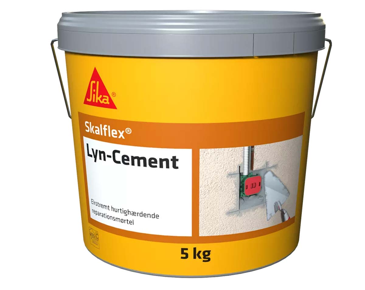 Spand med Skalflex Lyn Cement