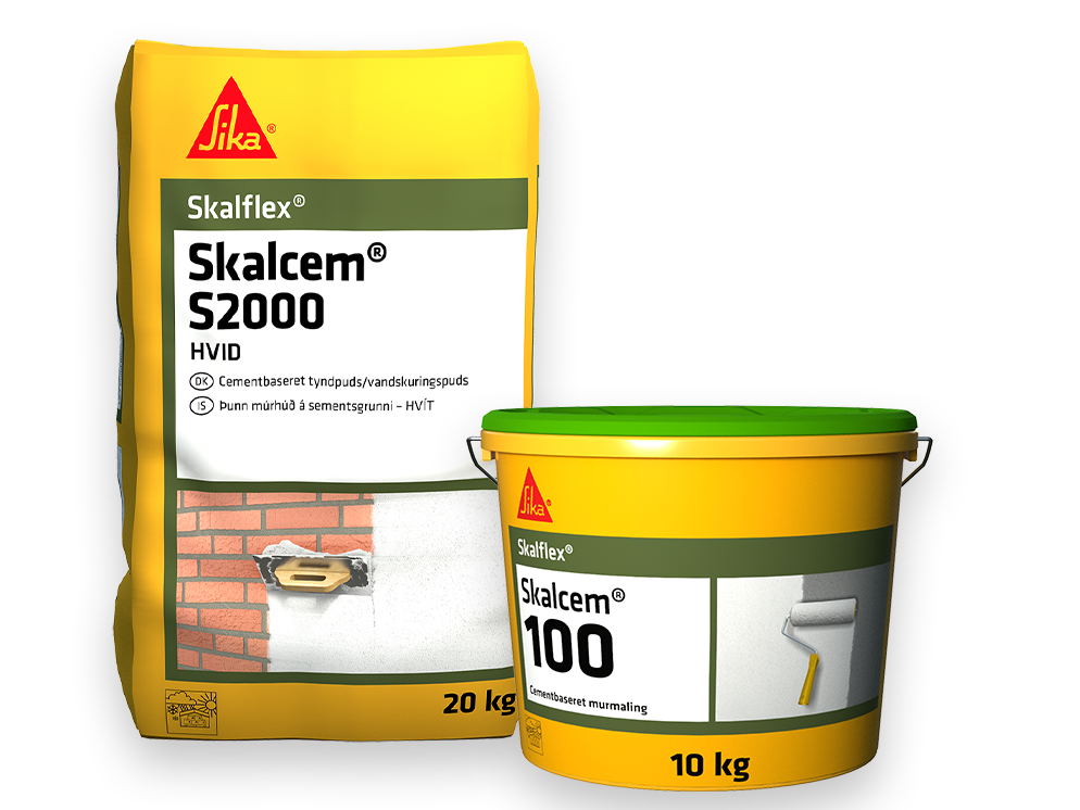 Skalcem produkter med nyt design