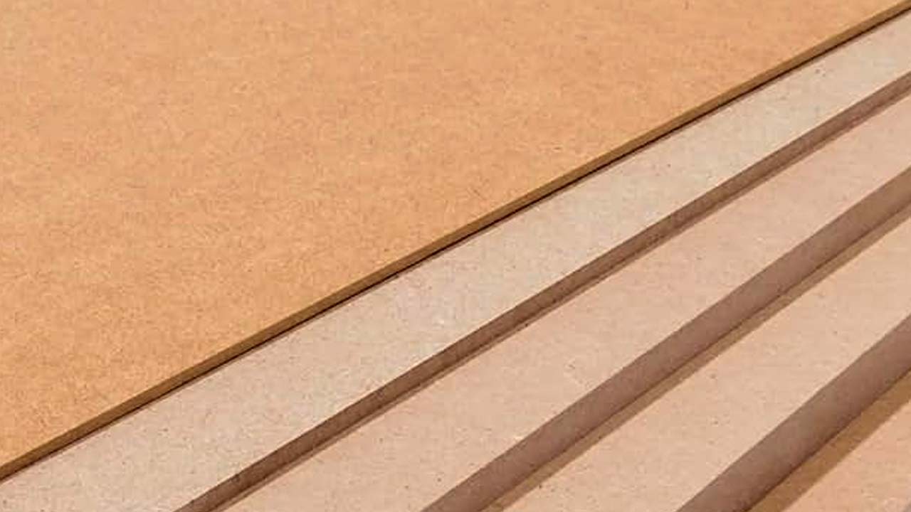 MDF plader i forskellig tykkelse