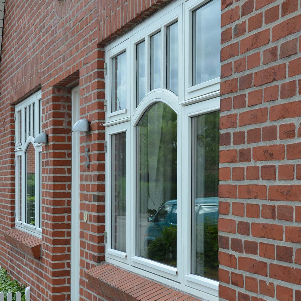 Hvid vinduesliste til gamle vinduer