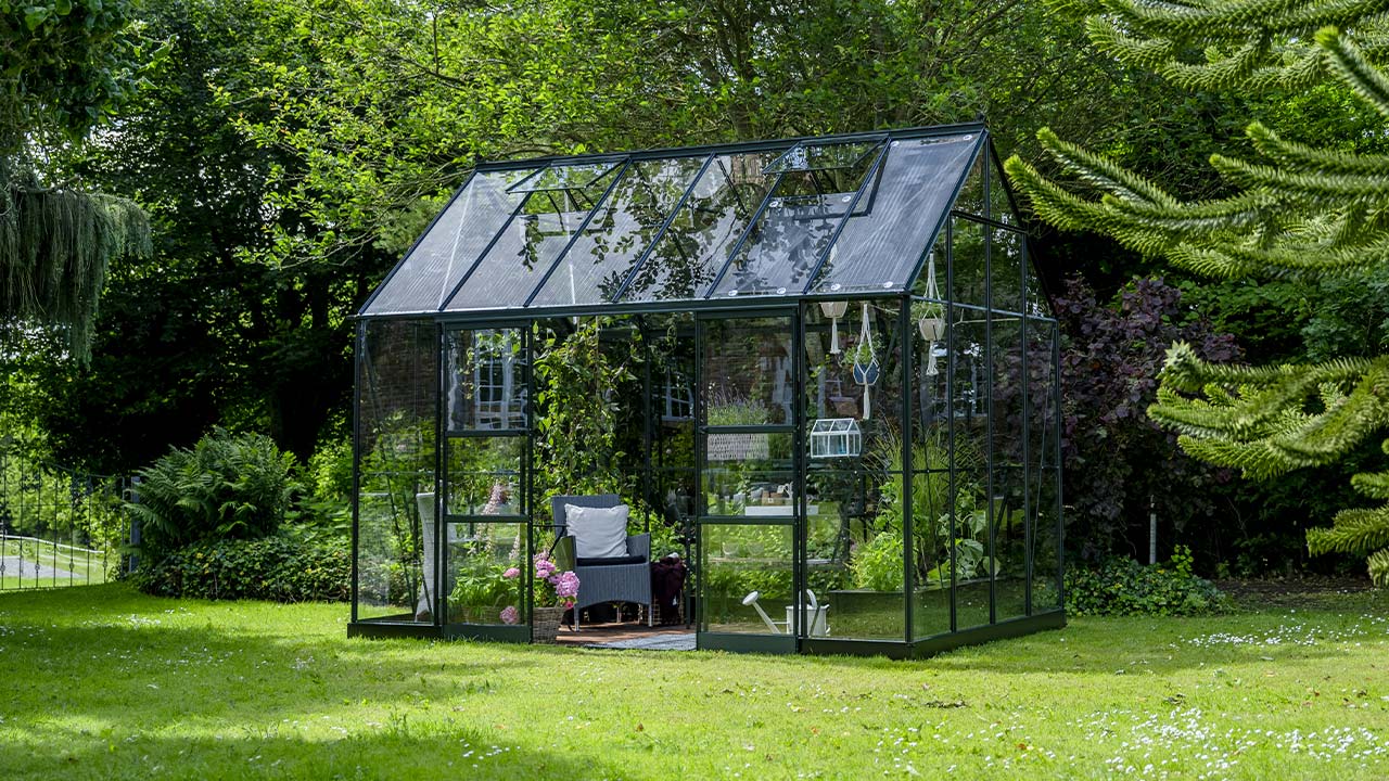 Sort Halls Icon Planthouse 8 drivhus