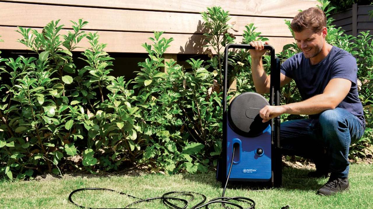 Justering af Nilfisk Core Højtryksrenser