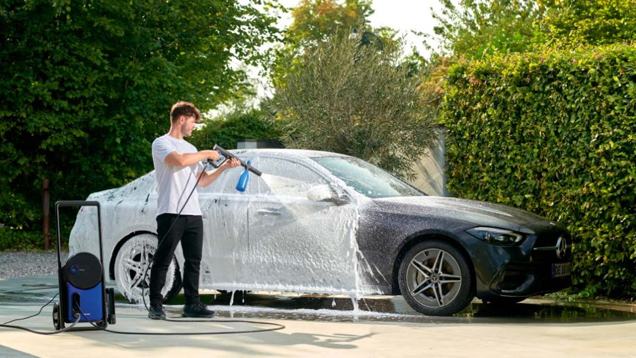 Bilvask med Nilfisk Excellent Højtryksrenser