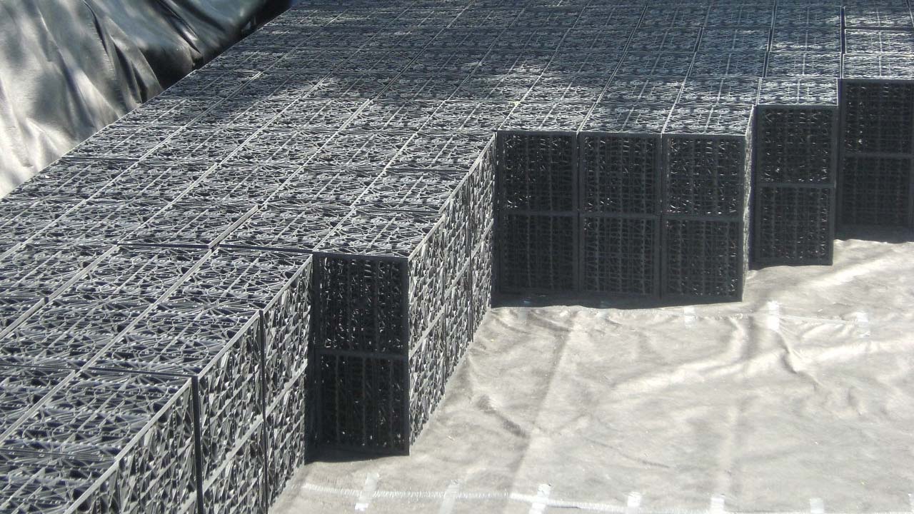 Regnvandskasetter er en moderne faskine