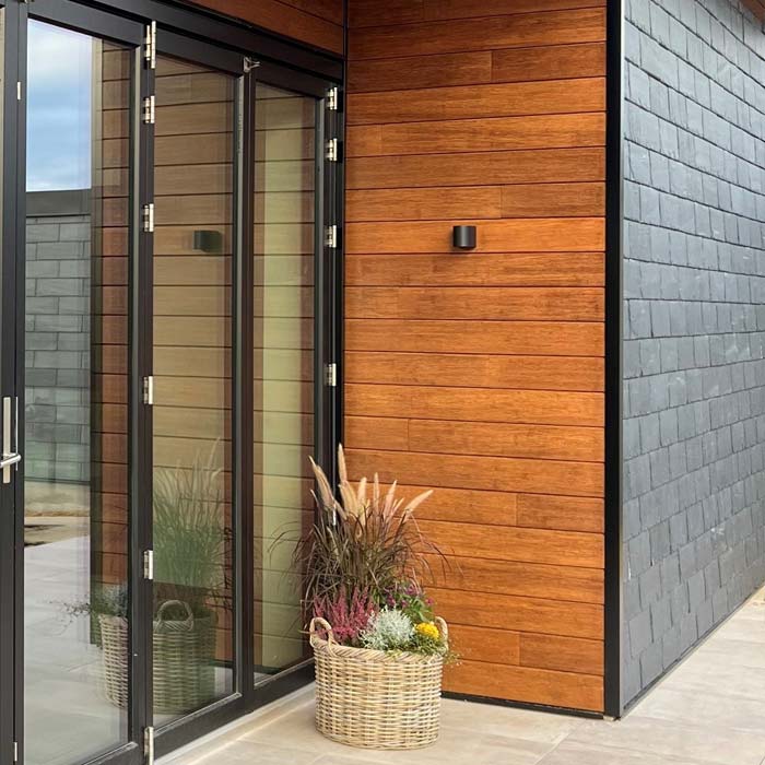 Holdbare bambus beklædningsbrædder