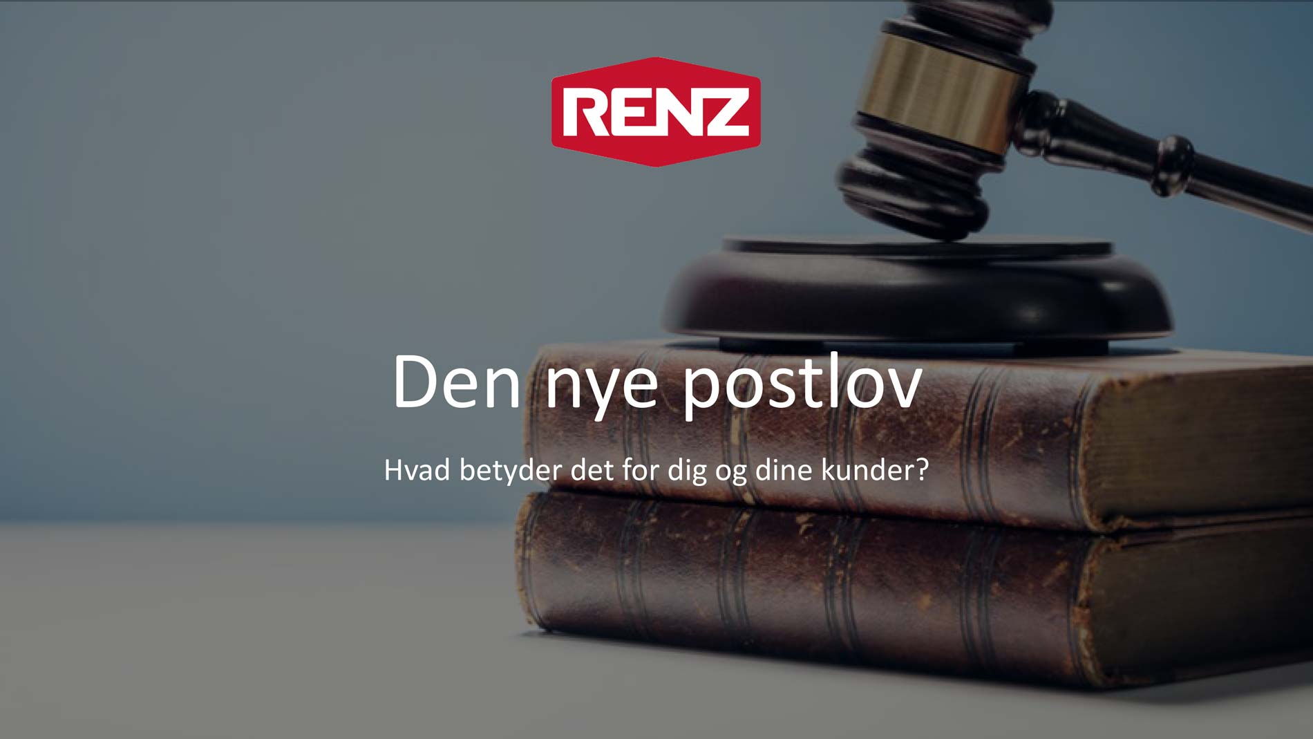 Renz Postkasseanlæg til den nye postlov i 2024