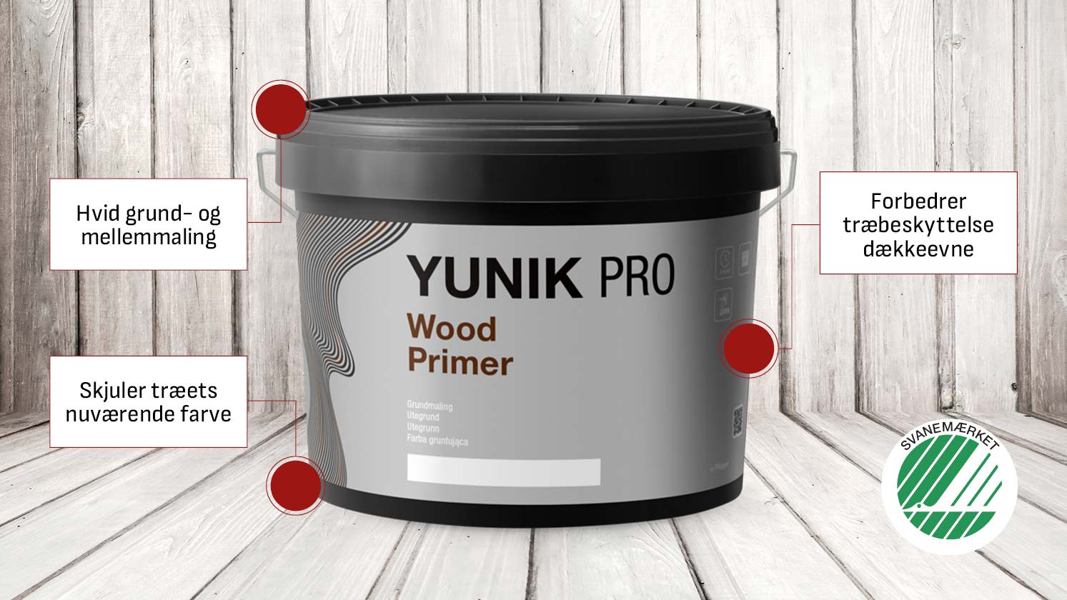 Yunik Pro Tr&aelig;grunder mellemmaling