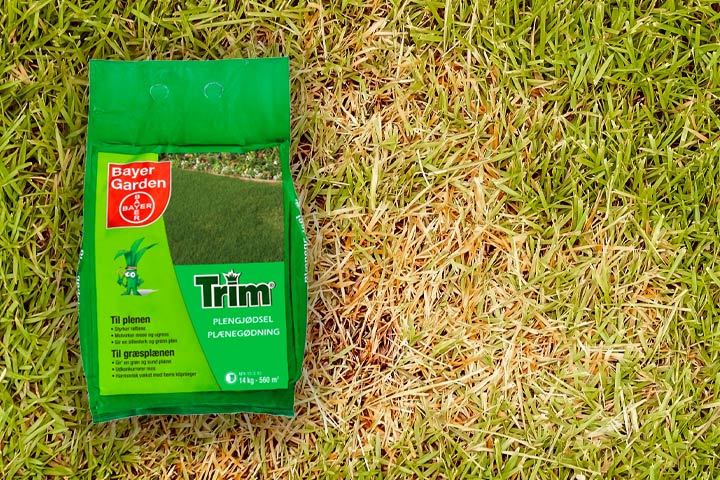 Gødning til græsplænen