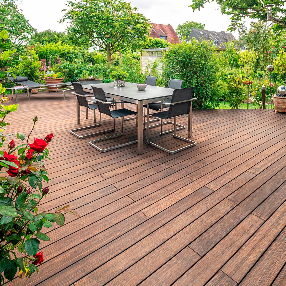 Bambus terrassebrædder 