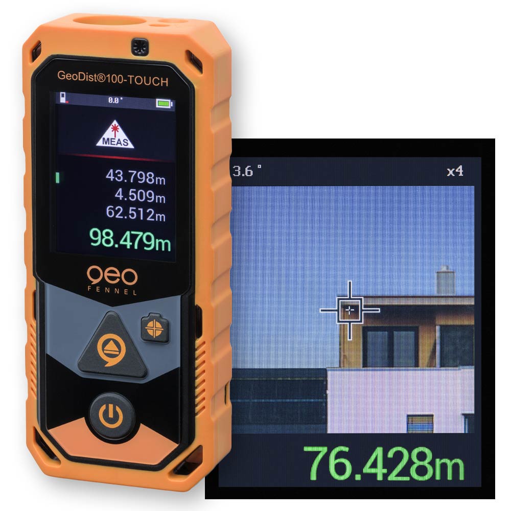 GeoDist 100 afstandsmåler med touch display