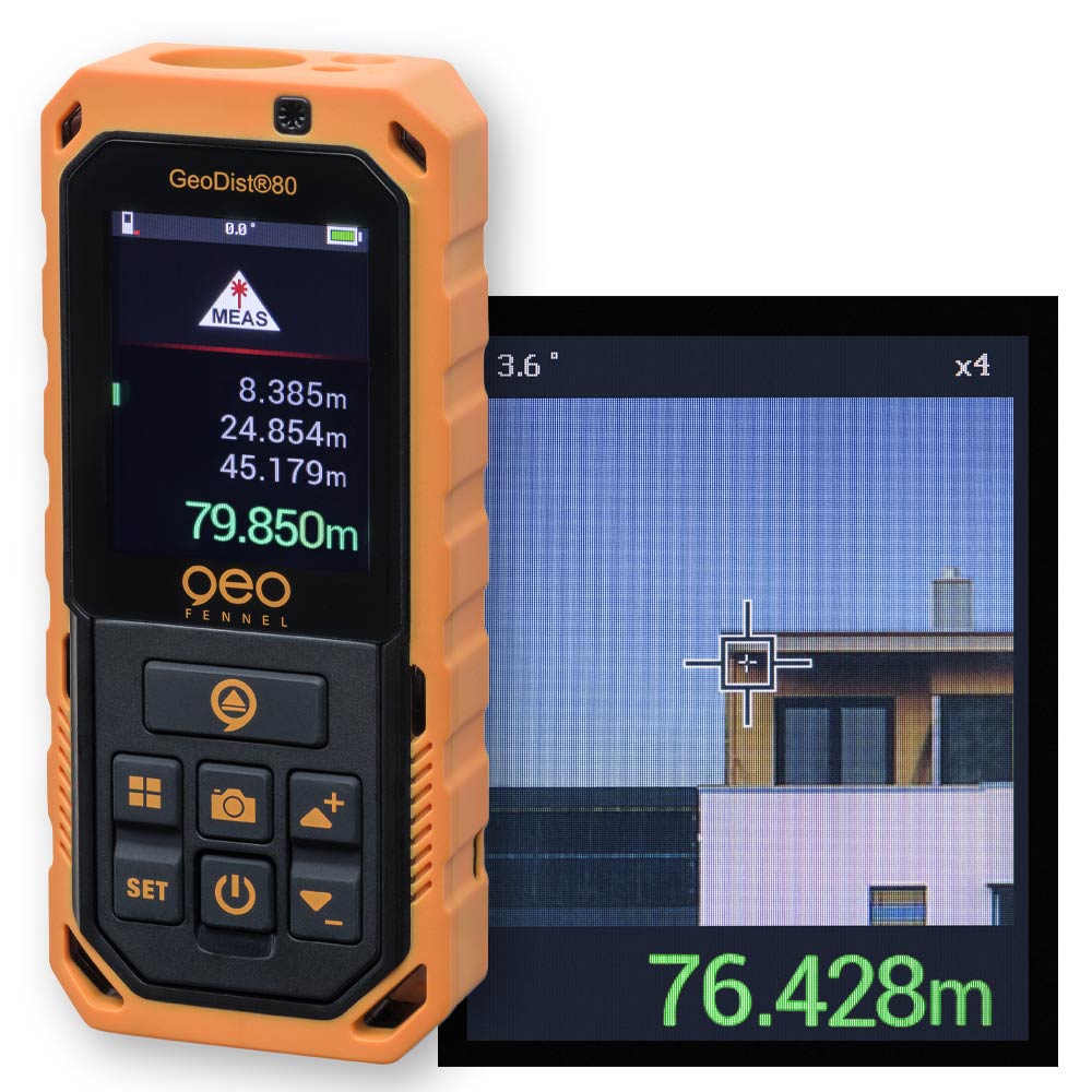 GeoDist 80 grøn laser afstandsmåler