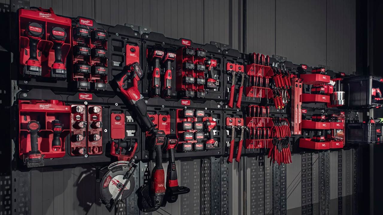 Milwaukee Packout opbevaring i værksted