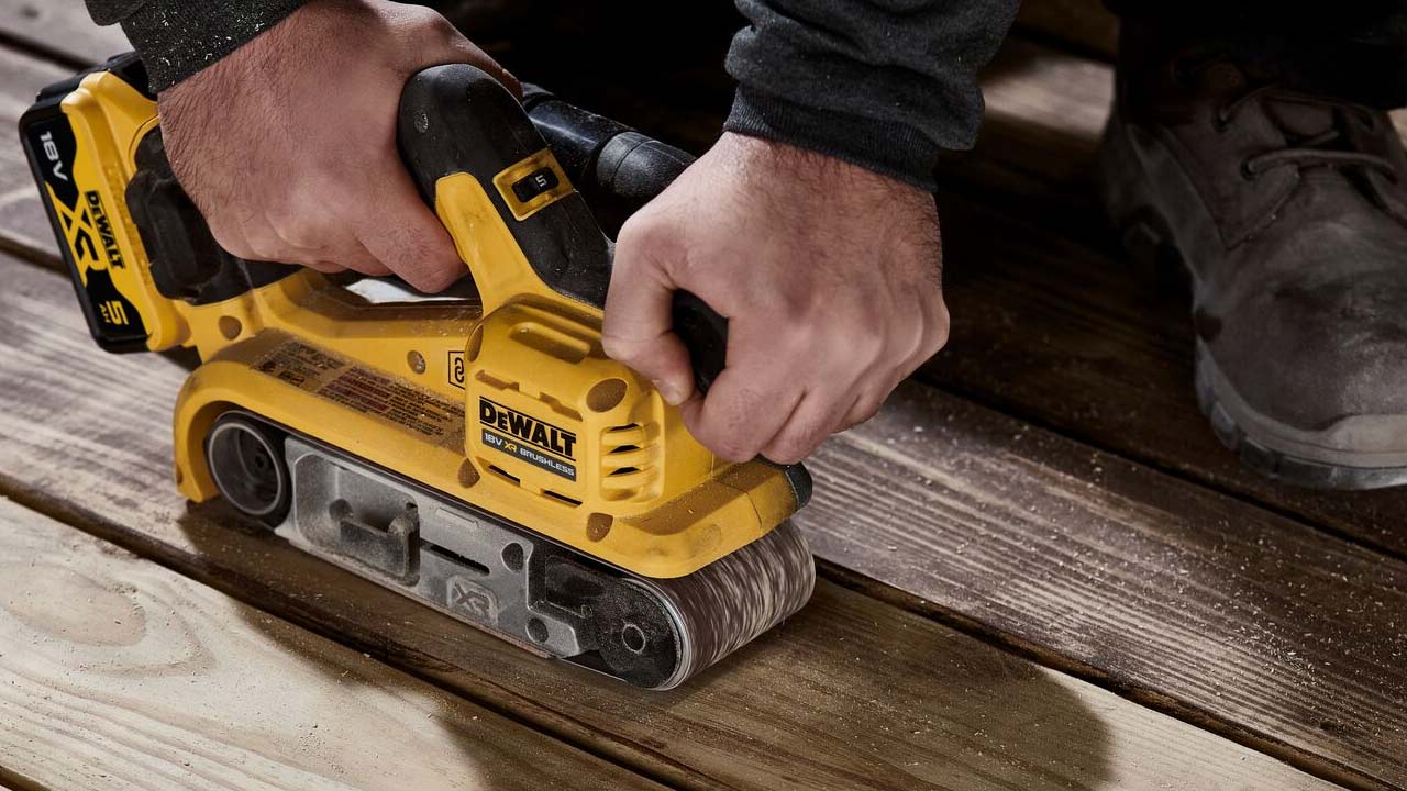 DEWALT b&aring;ndsliber der sliber terrassebr&aelig;dder