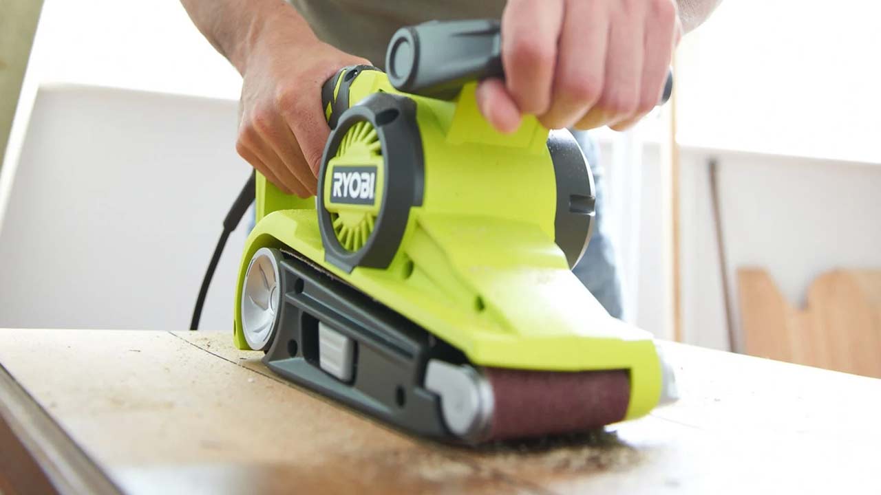 Ryobi b&aring;ndsliber der sliber bordplade