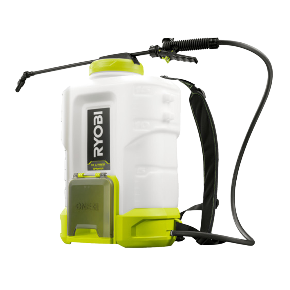 Elektrisk Rygsprøjte fra Ryobi på tilbud