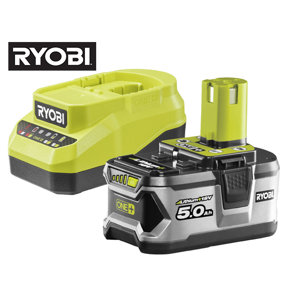 Ryobi ONE+ batteri og oplader