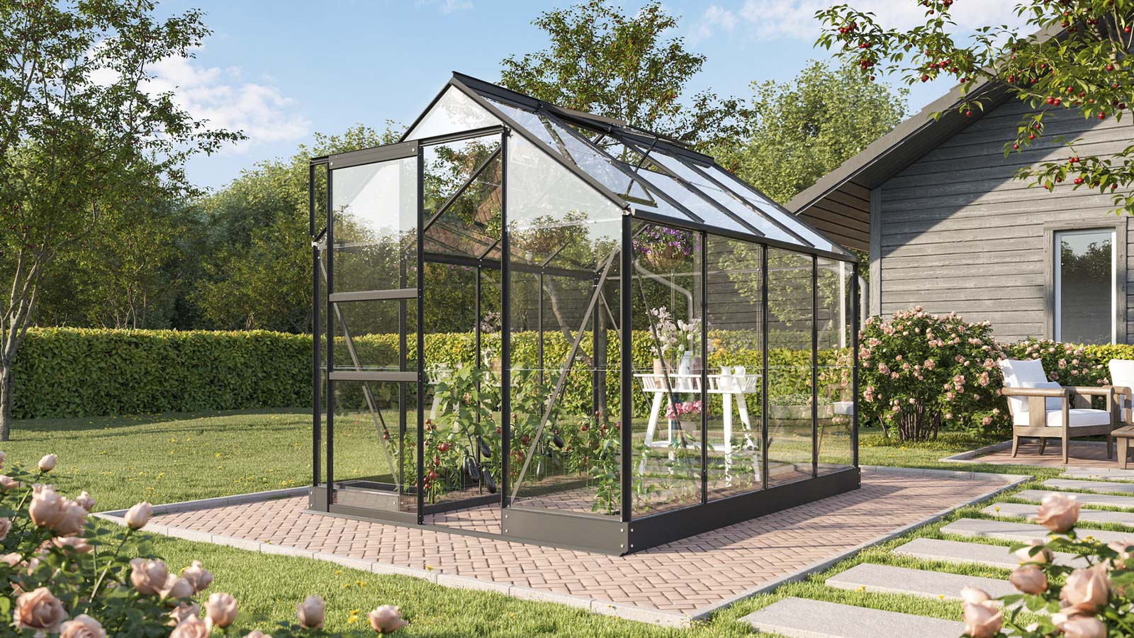 Apollo drivhus fra Vitavia