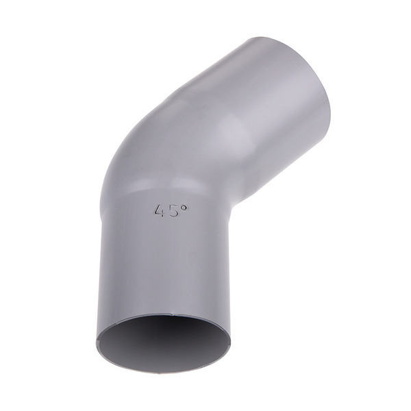 Plastmo Bøjning 45° - Grå - Ø110mm