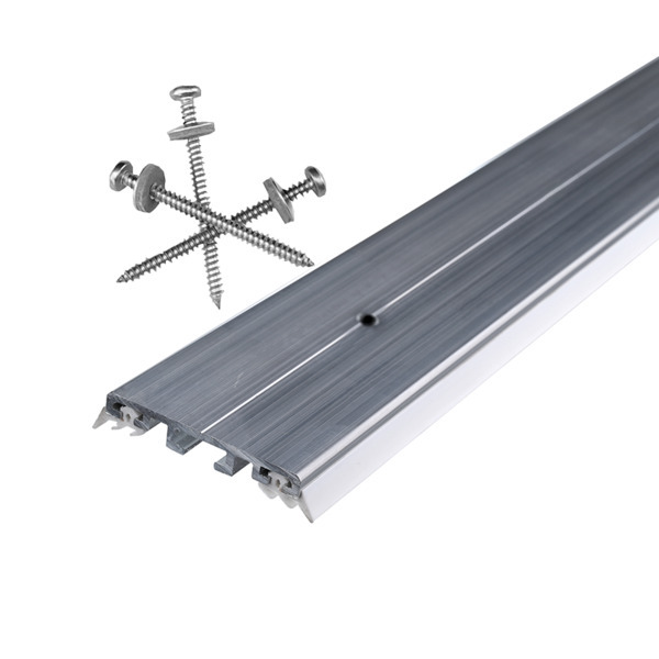 Plastmo Dæklist - Str. 10 -+16mm t/gummi samleprofil 480cm