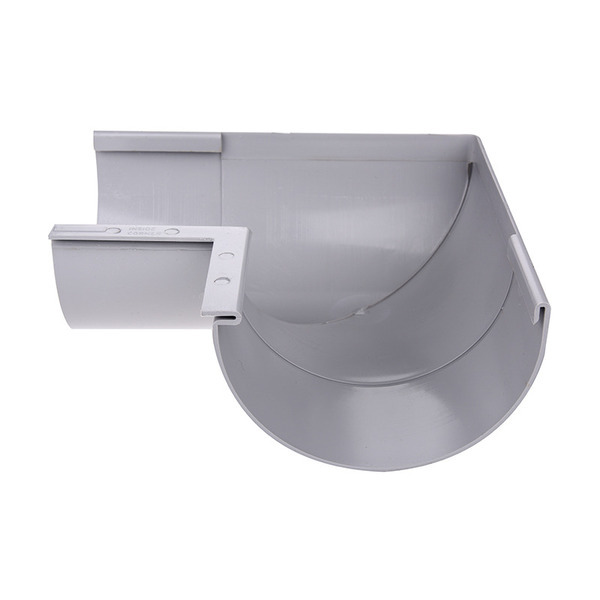 Plastmo Gering Indv. 90° - Str. 12 - Grå